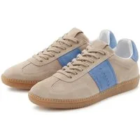 Elbsand Freizeitschuh, Schnürschuh, Turnschuh, Retro Sneaker, Lederschuh Sneaker Ledersneaker, Schnürhalbschuh aus Leder im modernen Retro Look Unisex
