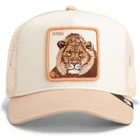 GOORIN Bros. Trucker Cap Goorin Bros. King Trucker Cap Dust / Void (Basecap, Basecap, Meshcap, Trucker Kappe) Bedruckte Innenseite