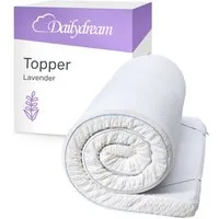 Dailydream, Topper Edition Lavendel, Memory Foam, H 1/2, Druckentlastend, (Pure Edition), wertet harte Matratzen auf und bietet einen erholsameren Schlaf