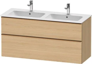 Duravit D-Neo Waschtischunterbau wandhängend Natur Eiche Matt 1280x462x625 mm - DE4365004300000 DE4365004300000