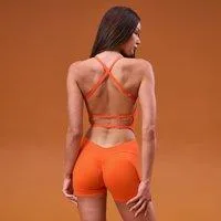MP Damen Tempo Open Back Vest – Sunset - XL