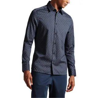 Ted Baker - Hemd für Herren, Schmal, Langärmlig (Marine)