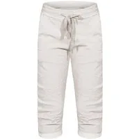 OriginalYou Caprihose Damen Sommerhose 7/8 Chinoshorts in Knitteroptik mit elastischem Bund moderne Knitteroptik, erhältlich in den Größe 36 bis 48