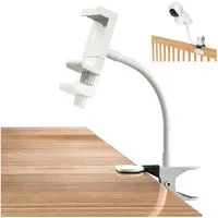 AFKSMILE Objektivhalterung Babyphone Halterung, Universell Baby Kamera Halter, Silikonschlauch, Geeignet für zylindrische Kameras sowie Babyphone mit 1/4-Zoll-Gewinde