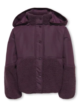 KIDS ONLY - KOGNOMI TEDDY MIX JACKET VD OTW Winetasting - Gr. - 152