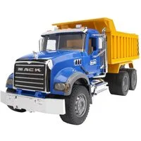 Bruder® Spielzeug-Landmaschine Mack Granite LKW mit Kippmulde Fertigmodell Nutzfahrzeug Modell 2815
