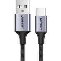 UGREEN Kabel USB-Kabel - USB Type C Quick Charge 3.0 3A grau Smartphone-Kabel, (100 cm)