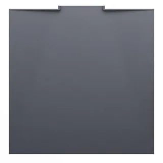 Laufen Duschwanne NIA 900x900x28 Marbond mit Wandablauf anthrazit, H2100310780001 H2100310780001