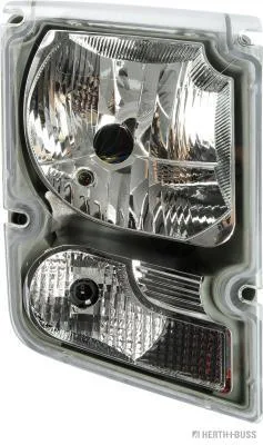 HERTH&BUSS Hauptscheinwerfer, rechts, H4, PY21W, W5W - 81658073