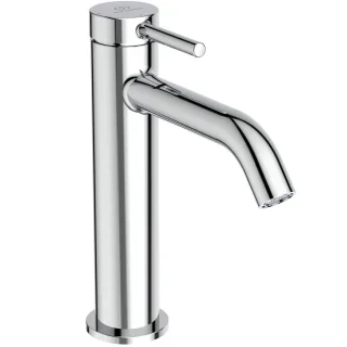 Ideal Standard Waschtischarmatur Ceraline Nuovo Ausladung 135mm o.Ablaufgarnitur BlueStart Chrom, BD760AA