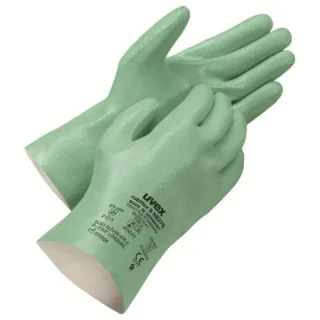 uvex rubiflex S NB27S Chemikalienschutzhandschuh  grün 8 - 9893002