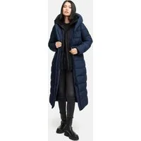 Marikoo Winterjacke Pakoraa extra langer Winter Mantel mit abnehmbaren Innenteil