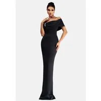 Moda Minx Jerseykleid Zoe One Shoulder Dress im schulterfreien Design