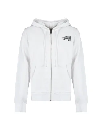 Diesel Sweatshirt Ginn Hood Herren weiß