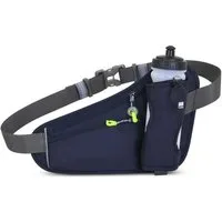 Sport-Knight® Laufgürtel Outdoor Bauchtasche mit Flaschenhalter – Wasserfest & Verstellbar
