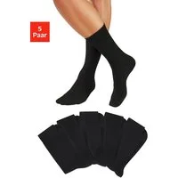 H.I.S Businesssocken Klassische Herren, Männersocken, unifarben, ohne drückende Naht (Packung, 5-Paar, Anzugsocken) mit dezent eingestrickten Designs