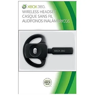 Microsoft Xbox 360 Wireless Headset schwarz