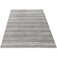 Carpetilla Designteppich Designer Wohnzimmer Carpetilla Kurzflor Imoza & Weicher Teppich Grau, Höhe: 10 mm, Wohnzimmer