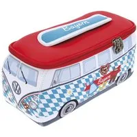 VW Collection by BRISA Kulturbeutel Volkswagen Neopren Schminktasche, Reisebeutel, Kosmetiktasche im Bayern Design