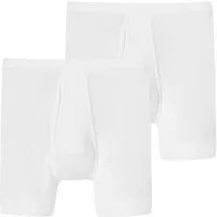 Schiesser Boxershorts Original Classics mit Eingriff, umlaufender Schiesser Markenschriftzug im Bündchen