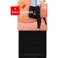Nur Die Leggings Ultra-Blickdicht, 80 Den (2-tlg)