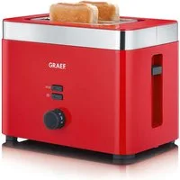 Graef Toaster TO 63 Toaster, Nachhebevorrichtung, Sicherheitsabschaltung, Bräunungsgrad regelbar