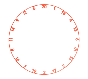 Precise 180 OnePiece Lasercut Zahlenring