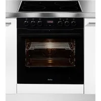 Amica Induktions Herd-Set EHIX 933 133 S, mit 1-fach-Teleskopauszug, Simple Steam Reinigungsfunktion, Bequemes Kochen und Backen mit viel Komfort im Alltag
