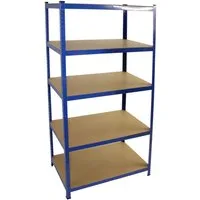 ESTEXO Regal Steckregal Werkstattregal Kellerregal 200x120x60 Schwerlastregal bla