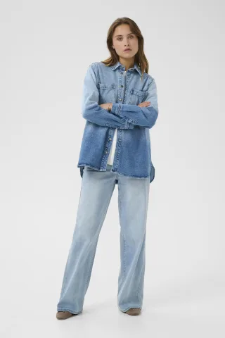 Jeanshemd KAmiala Loose fit blue