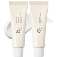 Beauty of Joseon Sonnenschutzcreme Relief Sun Rice + Probiotics SPF 50+ Doppelpack 2×50 ml – leichte, Sonnencreme mit hohem UVA/UVB-Schutz, 119-tlg., pflegender Rice & Probiotics Formel, Niacinamid & Ginseng, ideal für alle Hauttypen