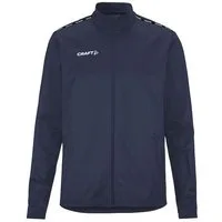 Craft Trainingsjacke Squad Go Full Zip (Seitentaschen mit Reißverschluss) navyblau Herren