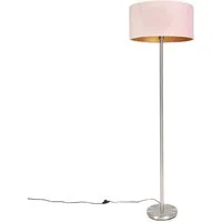 Qazqa Stehlampe Simplo, ohne Leuchtmittel, Warmweiß