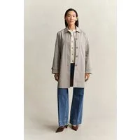 Gant Kurzmantel CHECKED COTTON BLEND CAR Regular fit mit praktischen Taschen
