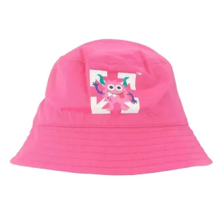 Off White - Schlapphut, Canvas (Pink)