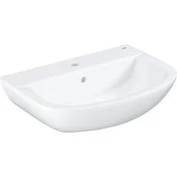 Grohe Waschtischarmatur mit Überlauf 60cm weiß 39421000 (Paket, Bau Keramik Waschtisch)