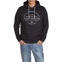 TOM TAILOR Kapuzenpullover Herren Printed Hoodie Regular Fit Streetwear Sweatshirt mit Kapuze