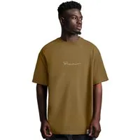 Reichstadt Oversize-Shirt Herren Oversized Kurzarmshirt 22RS033 mit Stitching auf der Brust