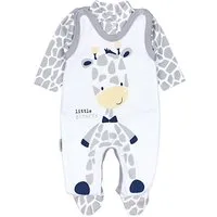 TupTam Strampler TupTam Baby Mädchen Jungen Strampler mit Langarmshirt Aufdruck Spruch