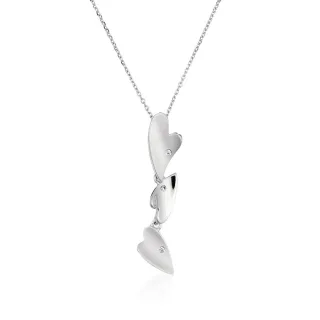 Orphelia Damen-Kette aus 925er Sterlingsilber mit Anhänger – Silber ZH-4658