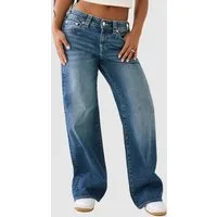 True Religion Loose-fit-Jeans BOBBI BAGGY JEAN Baumwollmischung, loose fit, regular waist