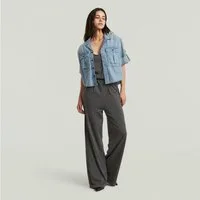 G-STAR Jumpsuit Strappy Jumpsuit wmn mit Elastikbund, Wide Leg