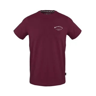Aquascutum - "London 1851" T-Shirt für Herren, Baumwollmischung (Rot)