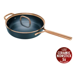 ZWILLING Milano Schmorpfanne mit Glasdeckel 28 cm, Aluminium