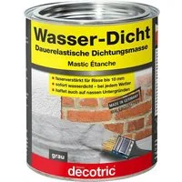decotric® Dichtstoff Wasser-Dicht 375ml oder 750ml zum Verdichten von Rissen und Löcher, zum Verdichten von Risse und Löcher