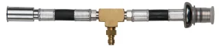 KS Tools Manometer-Anschlussschlauch mit 1/4" Schlauchanschluss zur universellen Verwendung mit 3/8" - 150.2364