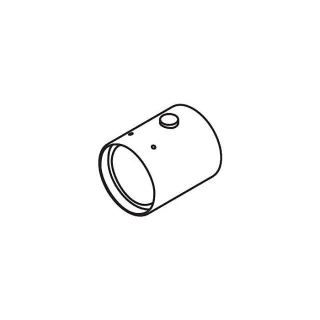 hansgrohe Thermostat-Griff Axor Starck 96519000 Duschsaeule für Thermostat chrom