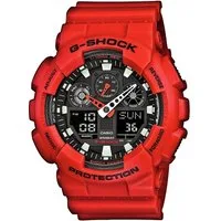 CASIO G-SHOCK Chronograph GA-100B-4AER, Quarzuhr,Armbanduhr,Herrenuhr,digital, bis 20 bar wasserd.Resinarmband
