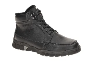 Waldl?ufer Herren Winterstiefelette 965901 H-LINO Schwarz - Extra Weit