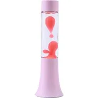 I-TOTAL Lavalampe I-TOTAL® Lavalampe Magie Lavaspektakel Rosa Pastell Flared